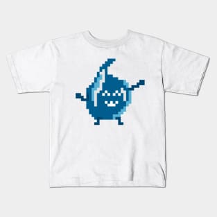 Pixel Art - Water Dance v2 Kids T-Shirt
